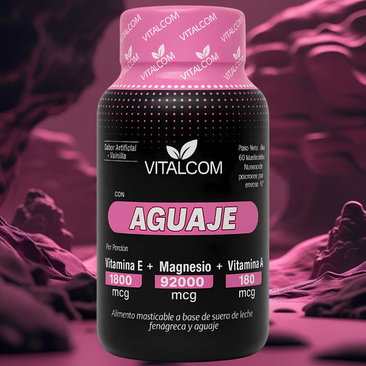 Aguaje Fenogreco Vitalcom lll x 60 Capsulas B1