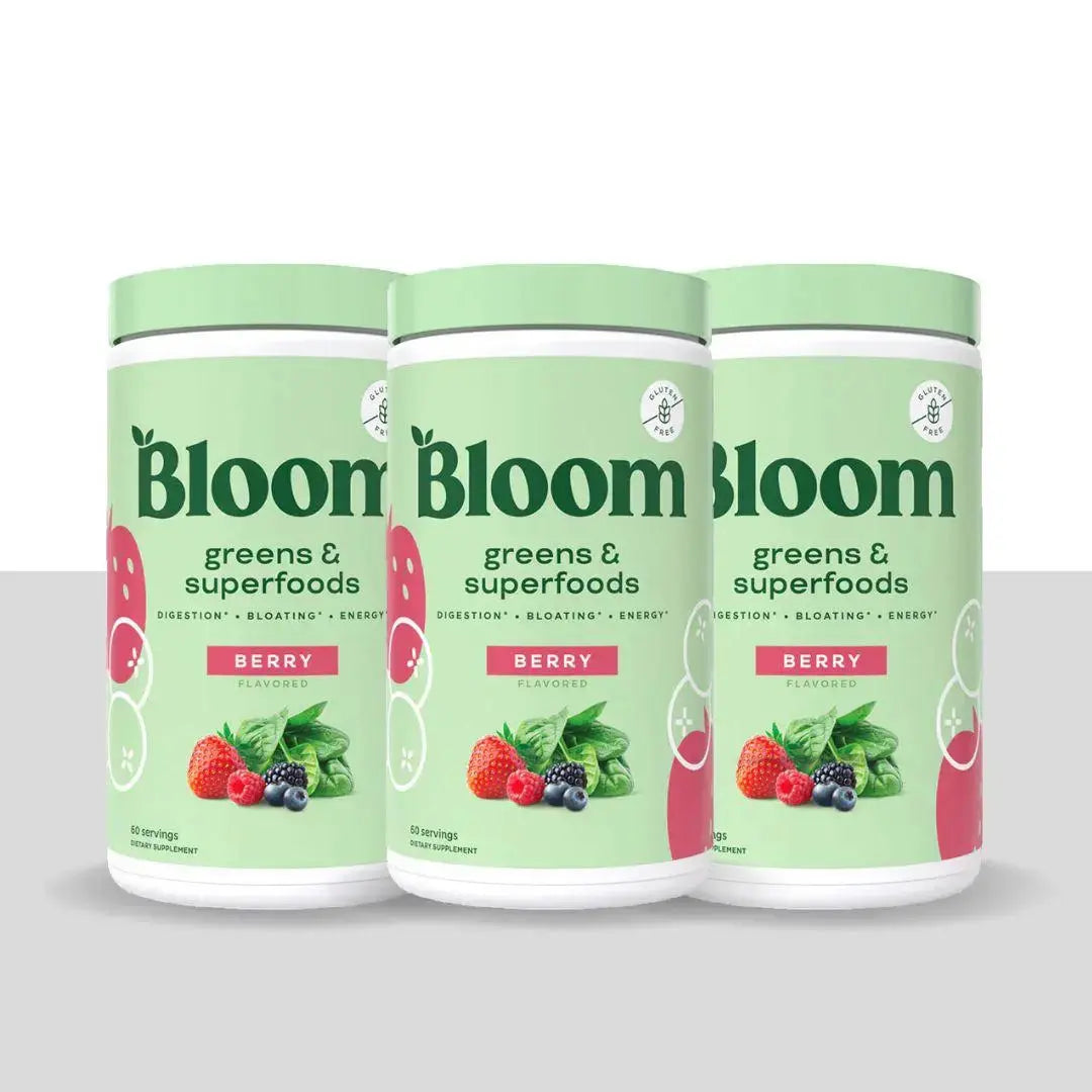 Bloom Nutrition - Berry 338grs - Importado Original 🇺🇸 Glamurify
