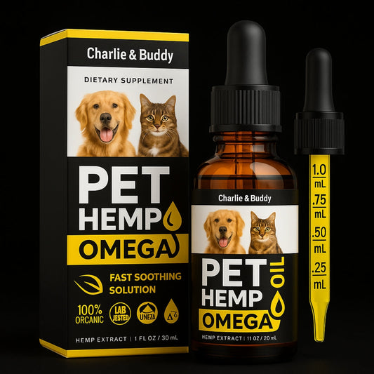 Pet Oil Omega I - Charlie & Buddy